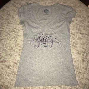 grey juicy comfy tee